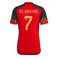 Fotbalové Dres Belgie Kevin De Bruyne #7 Domácí MS 2022 Krátký Rukáv
